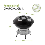 Cuisinart Outdoors® 14" Charcoal Grill