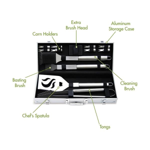 Cuisinart Outdoors® 14 Piece Deluxe Grill Tool Set