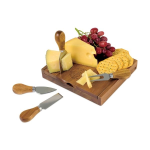 La Cuisine Cheese Board with Serving Set